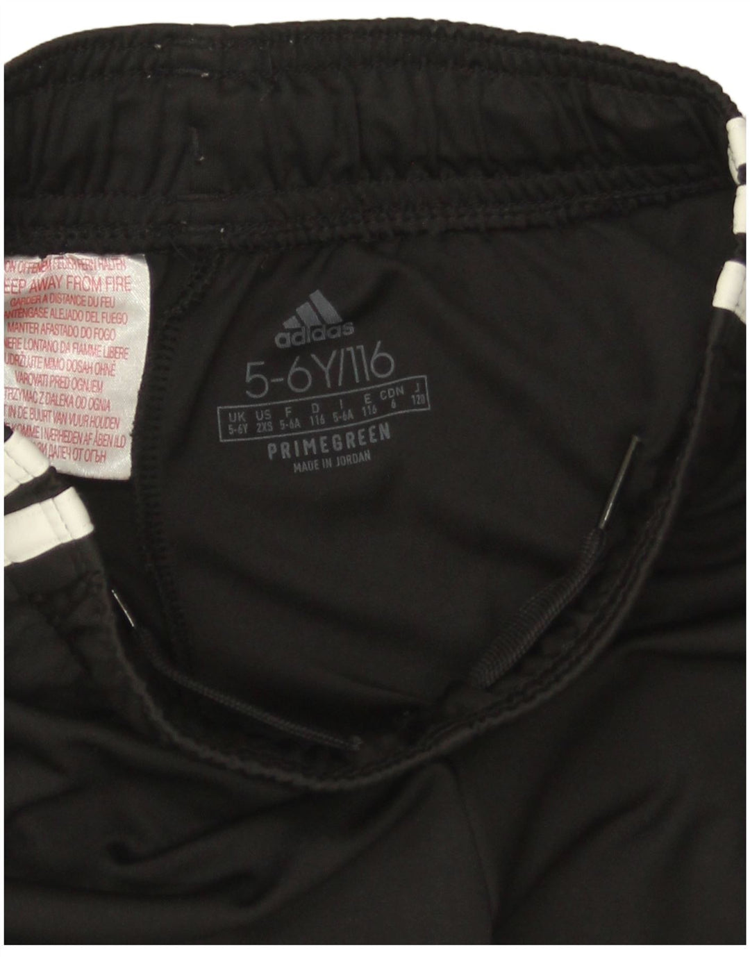 Adidas Boys Aeroready Sport σορτς 5-6 ετών μαύρο πολυεστέρα