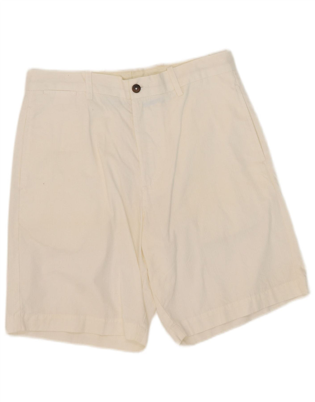 Marks & Spencer Γυναικείο Σορτς Chino Blue Harbour W32 μεγάλο λευκό βαμβακερό