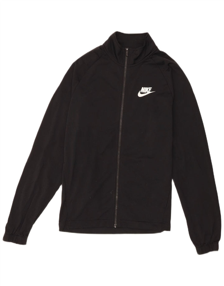 Ανδρική φόρμα Nike Μπουφάν με μεσαίο μαύρο πολυεστέρα