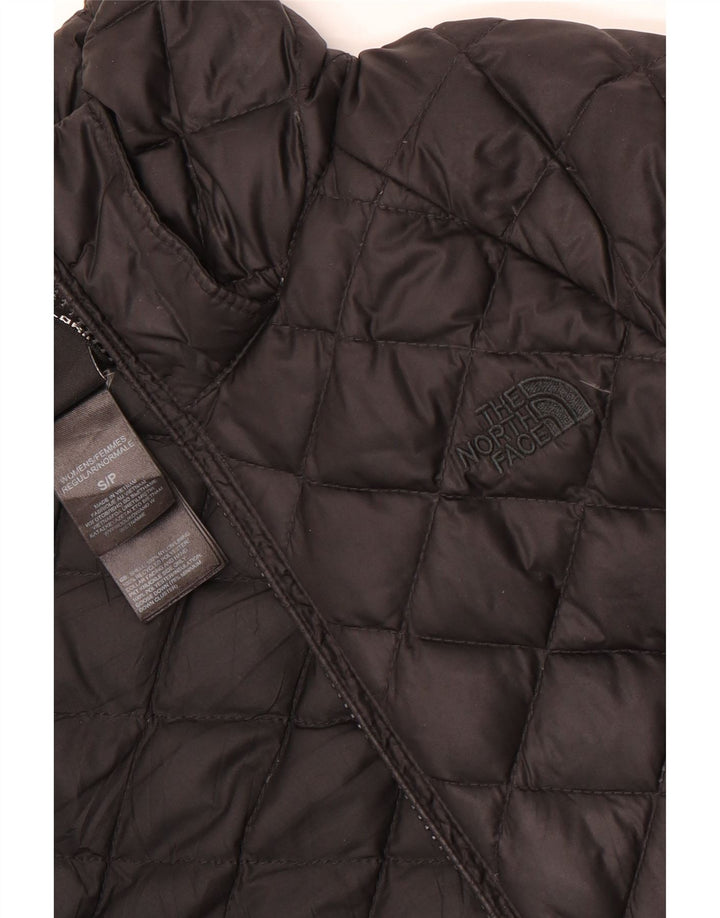 Το γυναικείο καπιτονέ μπουφάν North Face UK 10 Small Black Nylon