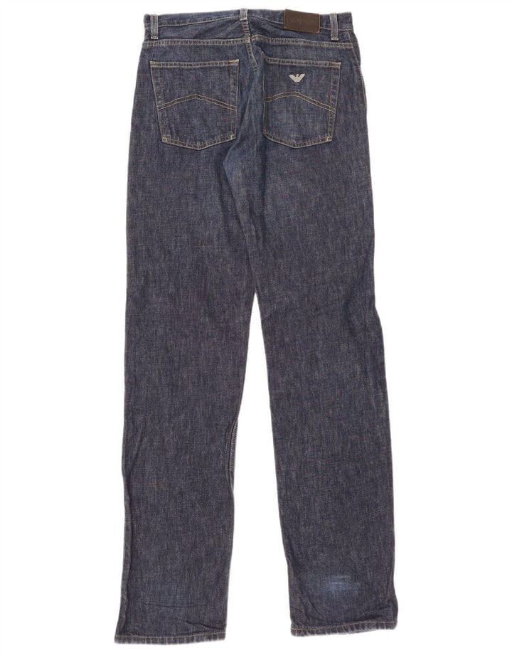 Armani Ανδρικό τζιν ίσιο W33 L36 Navy Blue Flecked