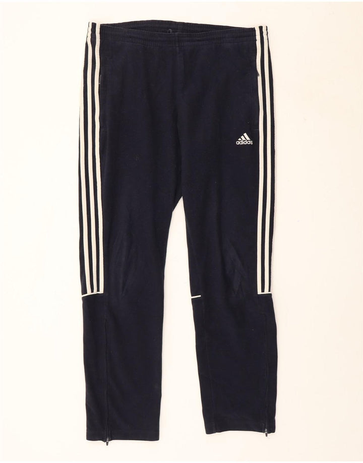 ADIDAS Mens Full Tracksuit Large  Navy Blue Polyester