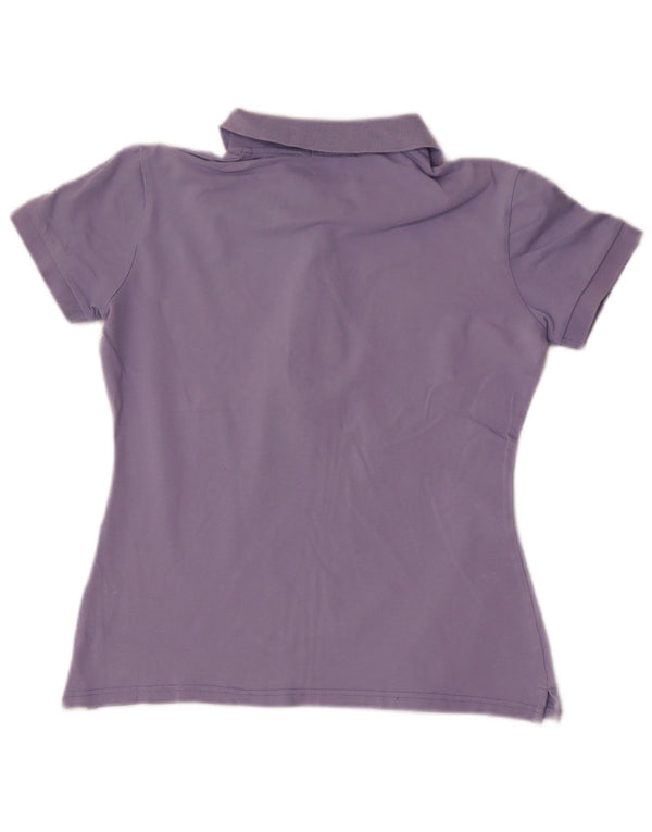 Γυναικείο μπλουζάκι πόλο Geox UK 10 Small Purple