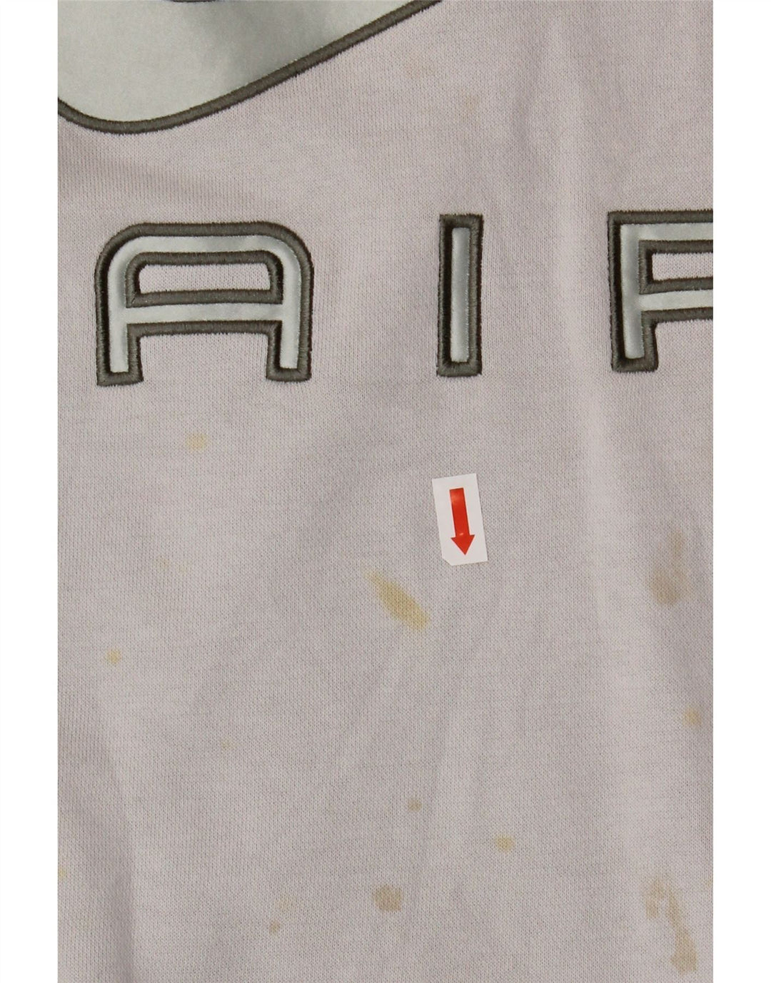 Γυναικείο γραφικό φούτερ Nike Jumper UK 14 Μεσαίο γκρι βαμβακερό