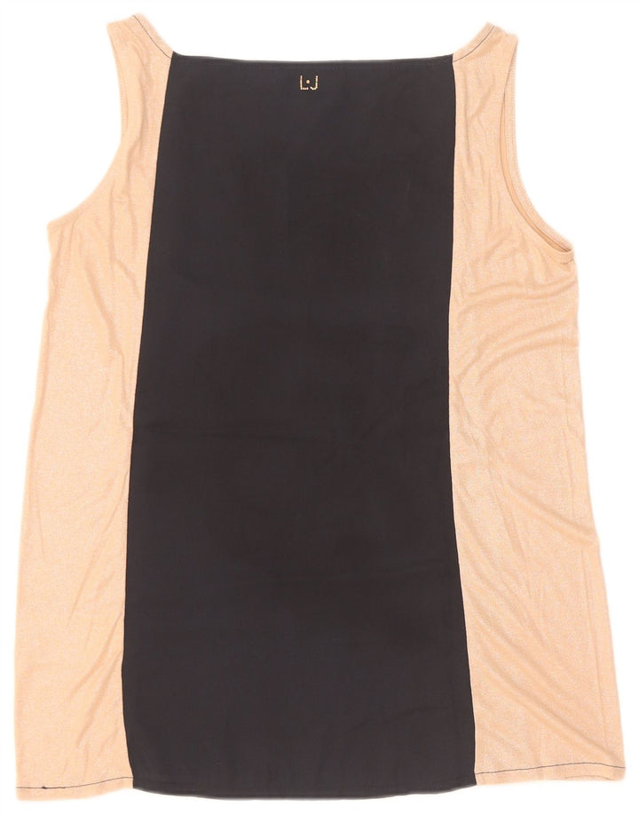 Liu Jo Γυναικείο Γιλέκο Top IT 40 Small Black Colourblock Πολυεστέρας