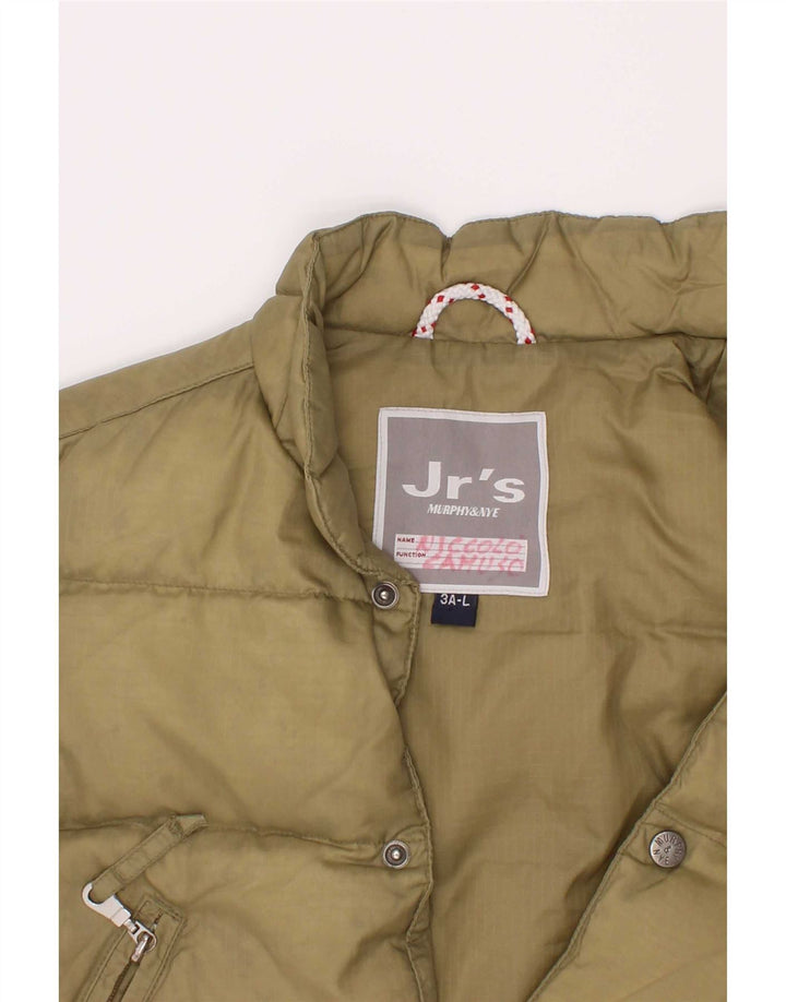 Murphy & Nye Boys Padded Gilet 2-3 Years Khaki Polyamide