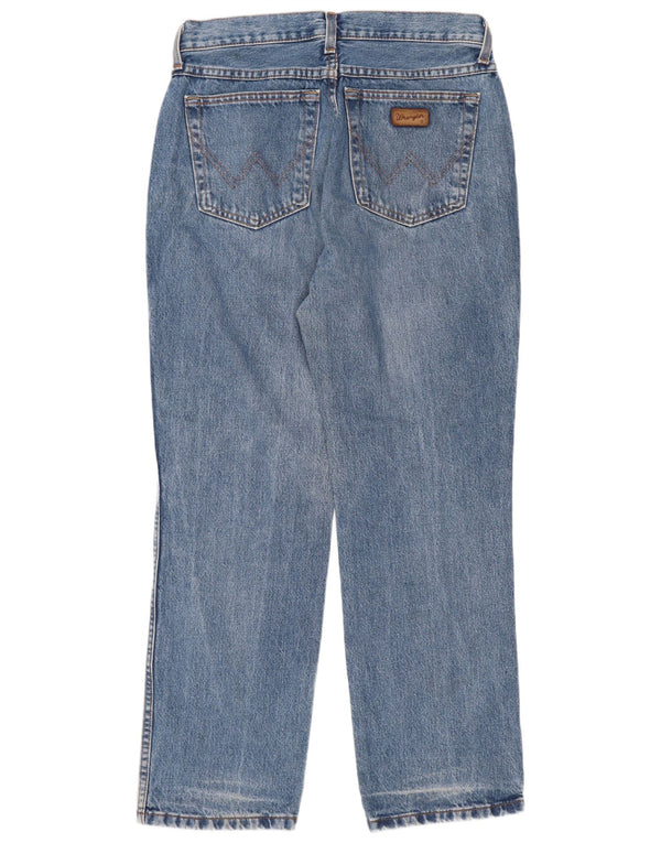 Wrangler Womens Paula High Waist Straight Jeans US 14 XL W32 L28 Blue