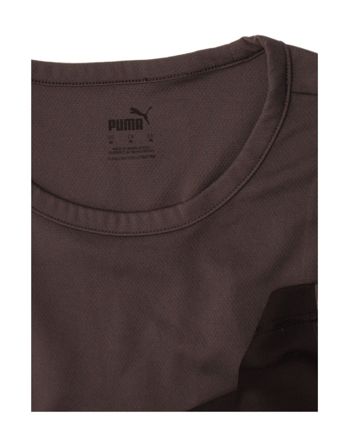 Ανδρικό T-Shirt Puma Top Medium Grey Colourblock