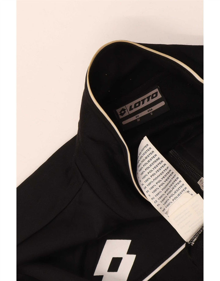 Ανδρική φόρμα Lotto Top Jacket Μικρό Μαύρο Πολυεστέρα