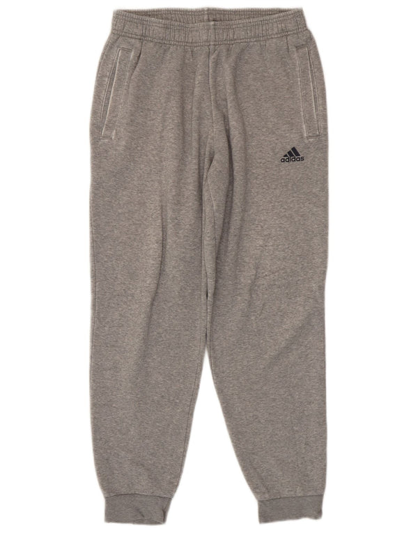 Ανδρική φόρμα Adidas Παντελόνι Joggers Βαμβακερό μεσαίο γκρι