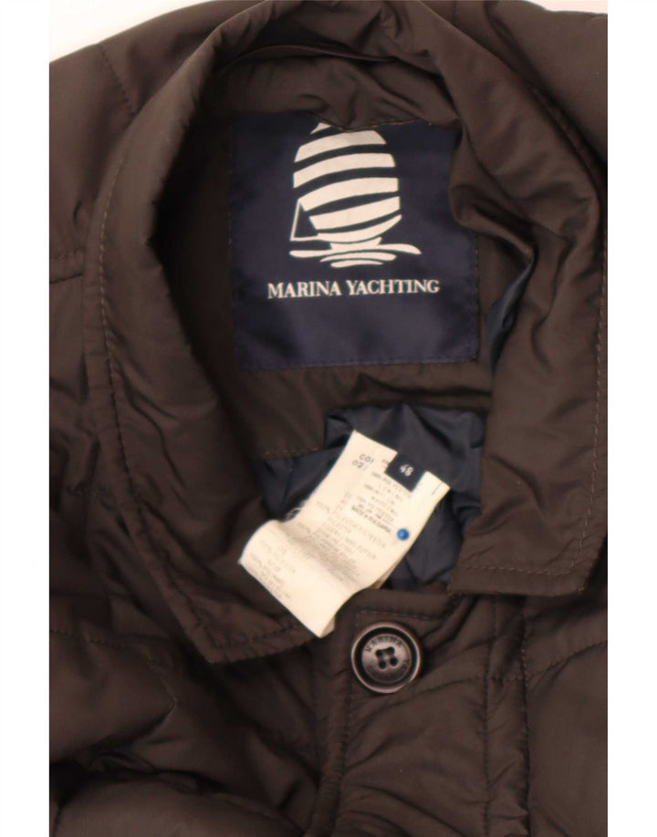 Marina Yachting Ανδρικό μπουφάν με επένδυση IT 48 Medium Black Polyester