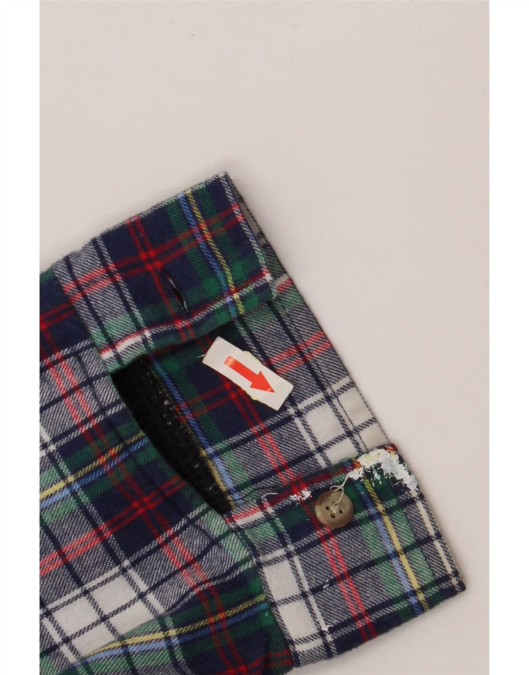 Ανδρικό φανελένιο πουκάμισο WOOLRICH Μεγάλο μπλε καρό