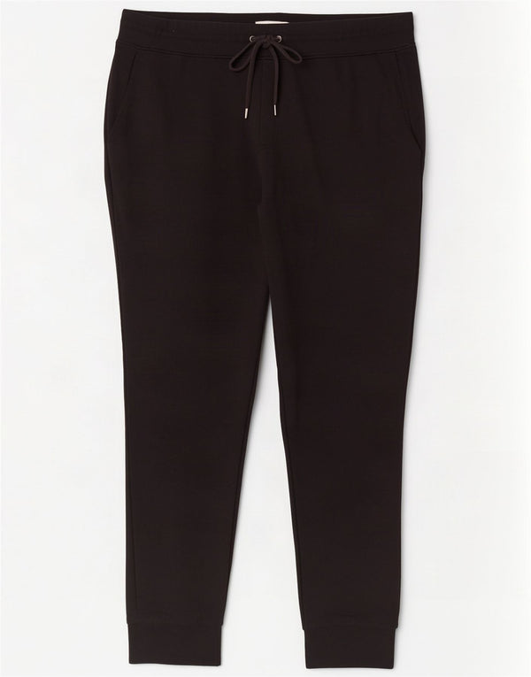 Marks & Spencer Ανδρική φόρμα παντελόνι Joggers XL Μαύρο βαμβακερό