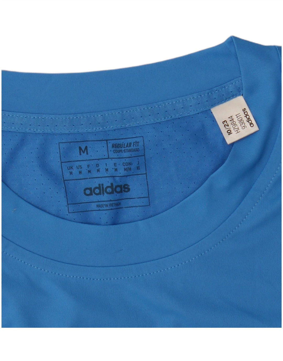 Ανδρικό μπλουζάκι ADIDAS Aeroready Regular Fit Top Medium Blue