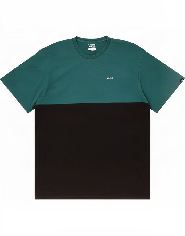Ανδρικό T-Shirt Vans Classic Fit Top XL Μαύρο Colourblock Βαμβακερό