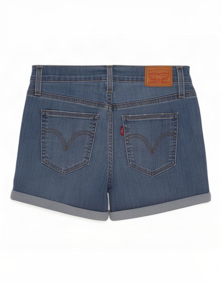 Γυναικείο τζιν σορτς Levi's W26 μικρό μπλε βαμβακερό