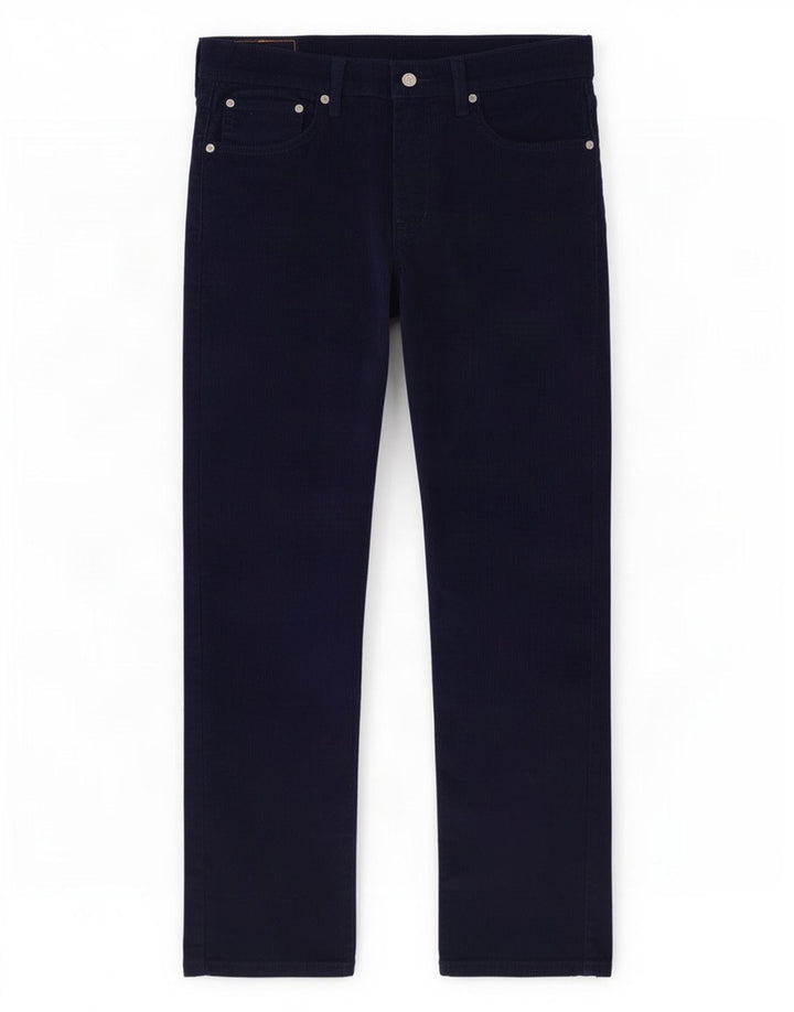 Levi's Mens 511 Slim Corduroy Παντελόνι W32 L30 Navy Blue