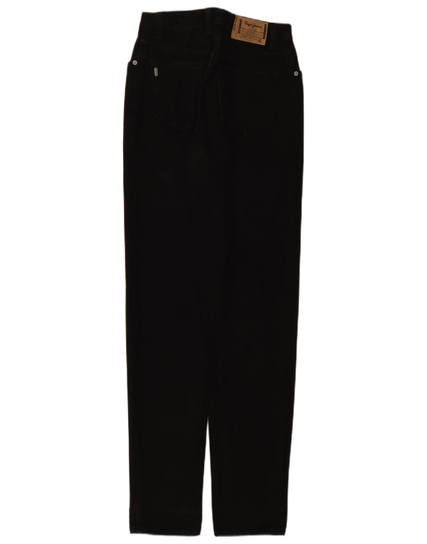 PEPE Jeans Γυναικείο Ψηλόμεσο Slim UK 12 Medium W28 L33 Μαύρο βαμβακερό