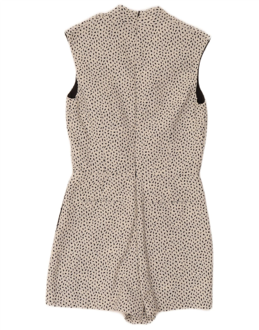 Reiss Γυναικείο Playsuit UK 8 Βαμβακερό με λευκά στίγματα