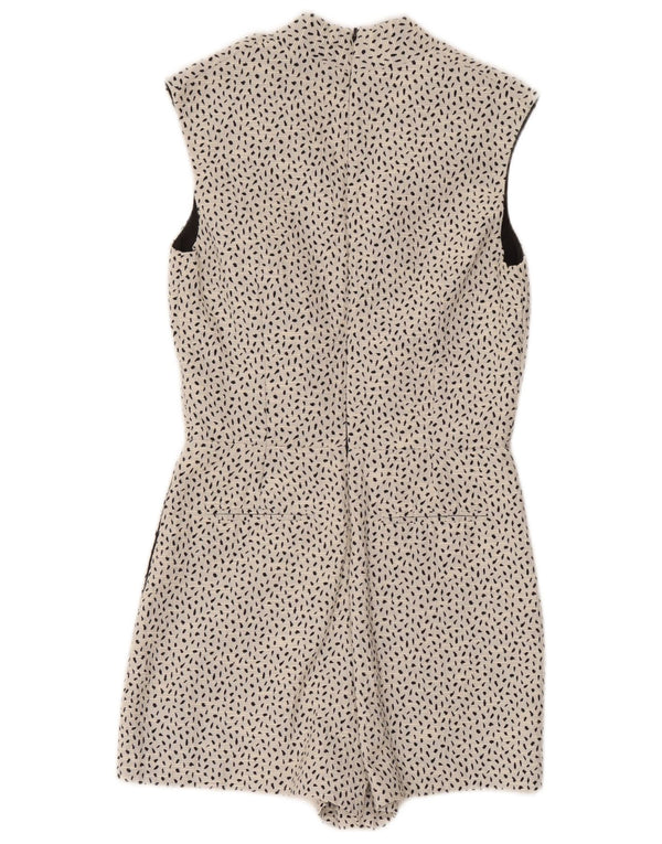 Reiss Γυναικείο Playsuit UK 8 Βαμβακερό με λευκά στίγματα