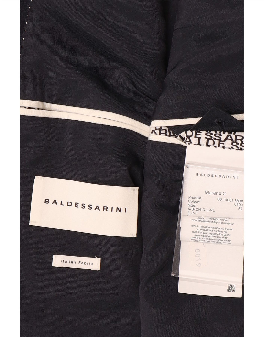 Baldessarini Ανδρικό σακάκι με 2 κουμπιά μπλέιζερ IT 52 XL Navy Blue