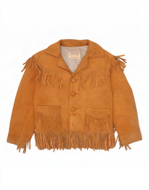 Μπουφάν Quilon Boys Western Suede 5-6 Years Beige