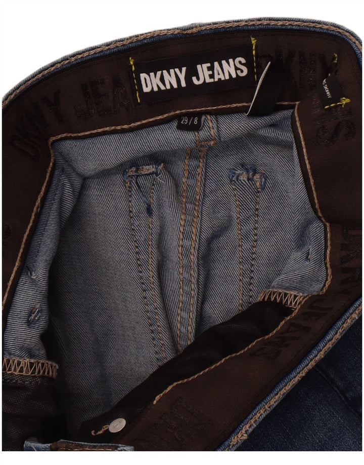 Dkny Γυναικείο Skinny Jeans US 8 Medium W29 L29 Blue