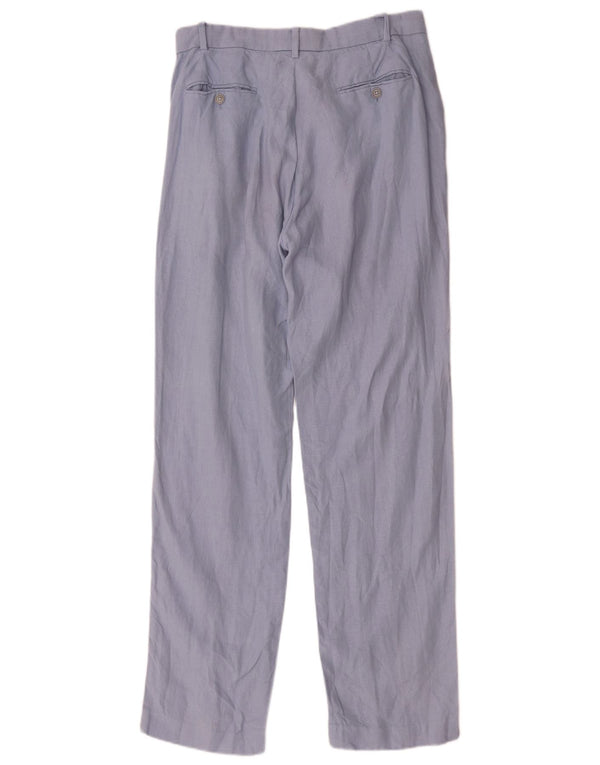 Polo Ralph Lauren Ανδρικό ίσιο παντελόνι Chino W32 L34 Μπλε λινό