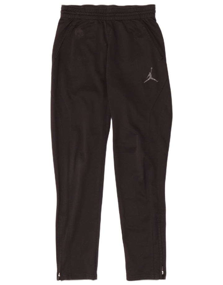 Jordan Boys Dri Fit αθλητική φόρμα παντελόνι 12-13 ετών μεγάλο μαύρο πολυεστέρα