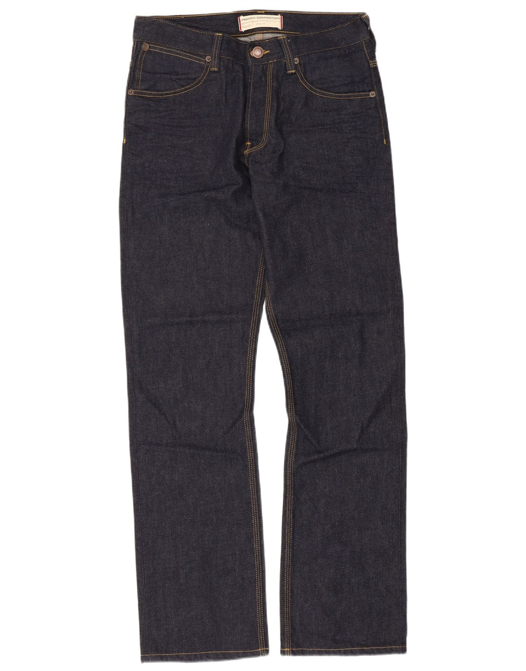 Γαλλικό Connection Ανδρικό κανονικό τζιν ίσιο W32 L32 Navy Blue Cotton