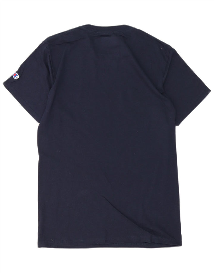 Ανδρικό γραφικό μπλουζάκι Champion George Washington Top Small Navy Blue Cotton