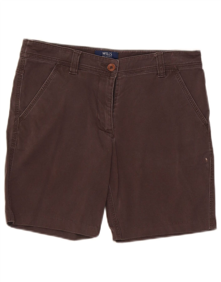 Vintage γυναικείο σορτς chino W28 μεσαίο γκρι βαμβακερό