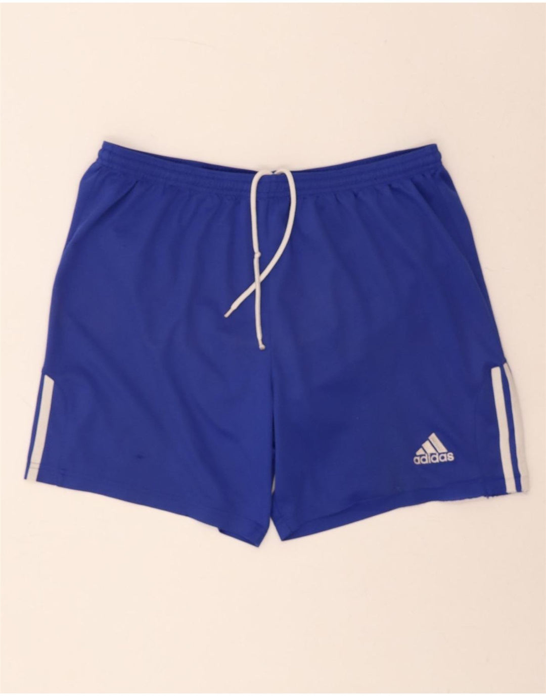 ADIDAS Mens Climalite Sport Shorts Large Navy Blue Polyester Vintage Adidas and Second-Hand Adidas from Messina Hembry 