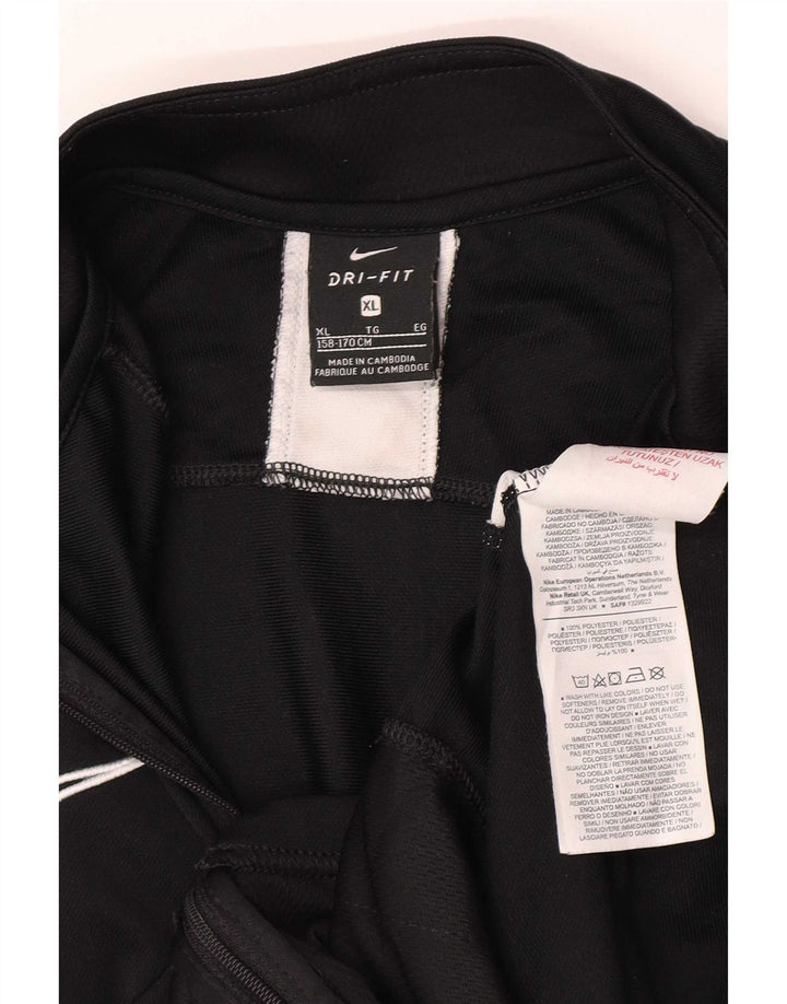 Μπουφάν Nike Boys αθλητική φόρμα 13-14 ετών XL Μαύρο πολύχρωμο πολυεστέρα