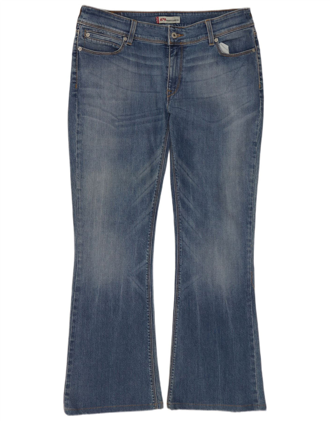 LEVI'S Γυναικείο 479 Bootcut Flared Jeans W34 L30 Μπλε βαμβακερό