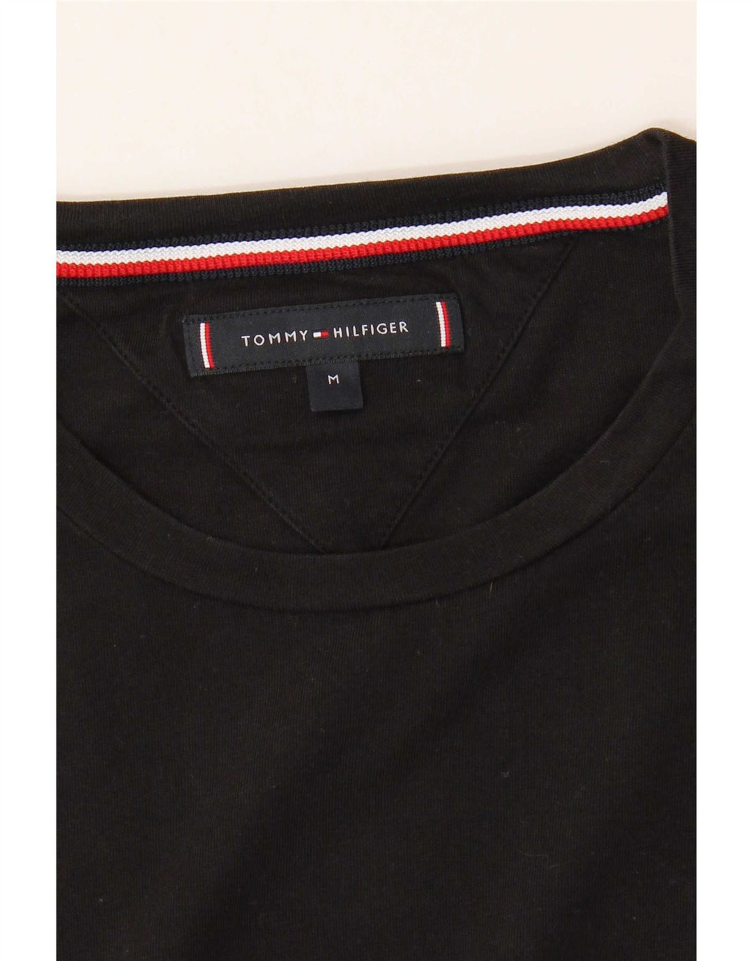 Ανδρικό T-Shirt Tommy Hilfiger Top Μεσαίο Μαύρο