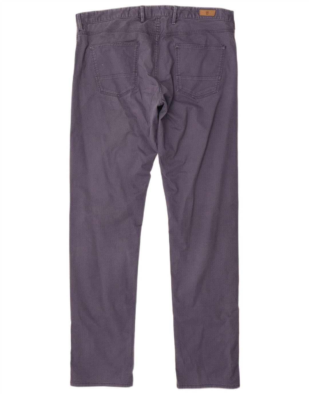 MASSIMO DUTTI Ανδρικό παντελόνι casual EU 44 Large W34 L33 Navy Blue Spotted