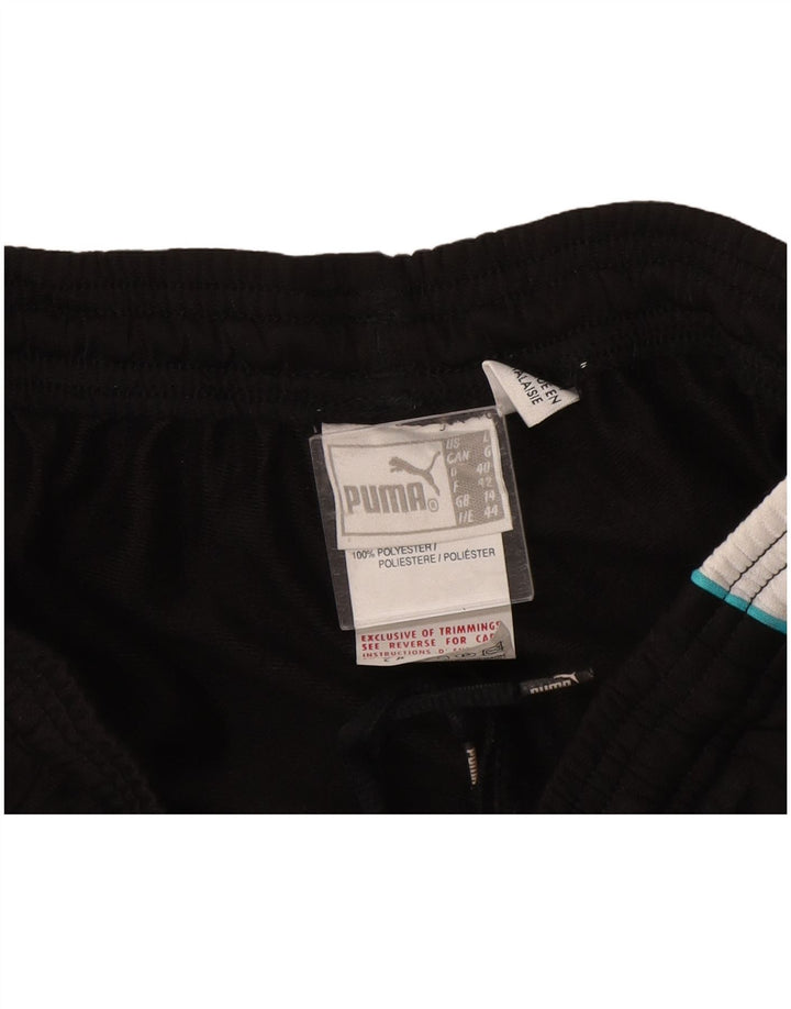 Γυναικεία φόρμα PUMA Παντελόνι UK 14 Large Black Colorblock Πολυεστέρας