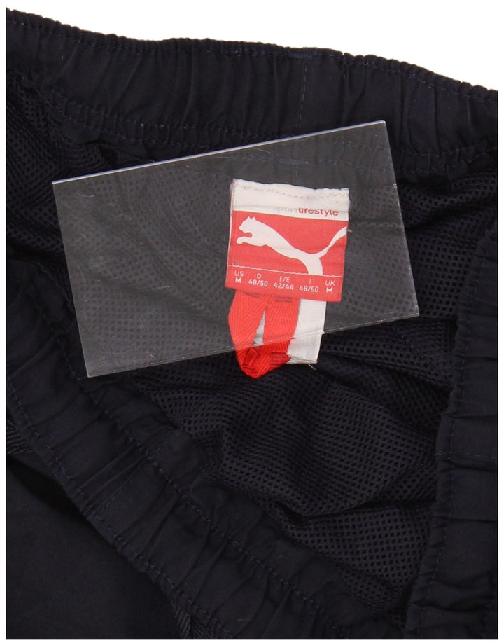 Ανδρική φόρμα αθλητικής φόρμας PUMA γραφικά Joggers Medium Navy Blue