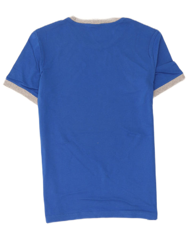 Ανδρικό γραφικό T-Shirt Champion Top Small Blue Colourblock