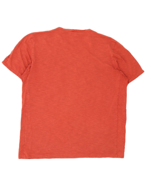 Ανδρικό T-shirt Hugo Boss Slim Fit Top 2XL Βαμβακερό πορτοκαλί