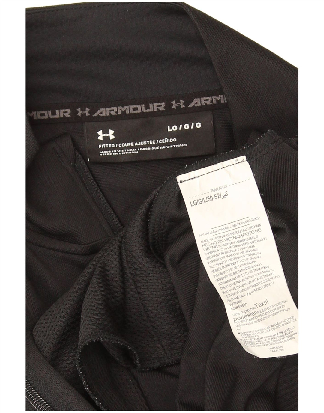 Ανδρική φόρμα Under Armour Top Jacket Μαύρο Πολυεστέρας