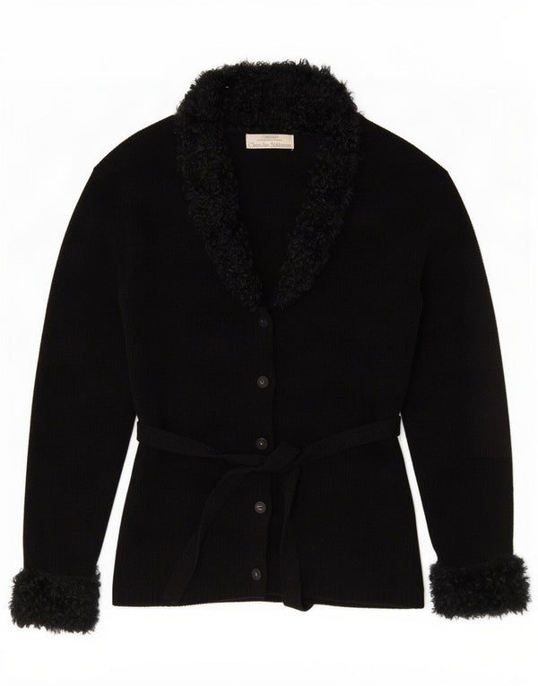 Αγ. Γυναικείο πουλόβερ Bernard Cardigan UK 12/14 Medium Black Acrylic