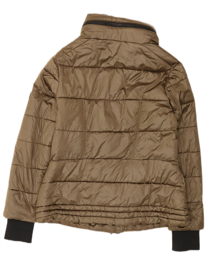 Γυναικείο μπουφάν με κουκούλα Barbour UK 12 Medium Khaki Polyamide