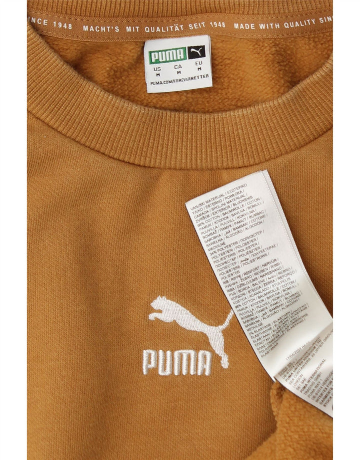 Puma Γυναικείο Φούτερ με μεγάλο μέγεθος Jumper UK 14 Βαμβακερό μεσαίο καφέ