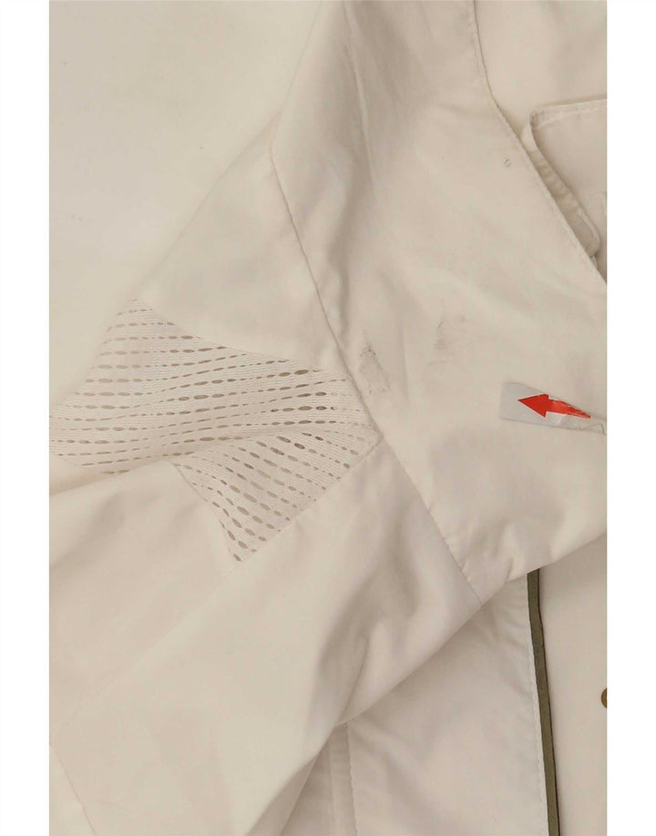 Γυναικεία αθλητική φόρμα Adidas Top Jacket UK 12 Medium White Polyester