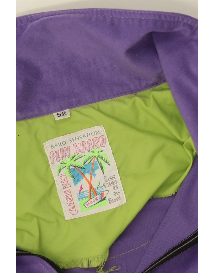 Ανδρική φόρμα πουλόβερ Bailo Top Jacket IT 52 Large Purple Colourblock