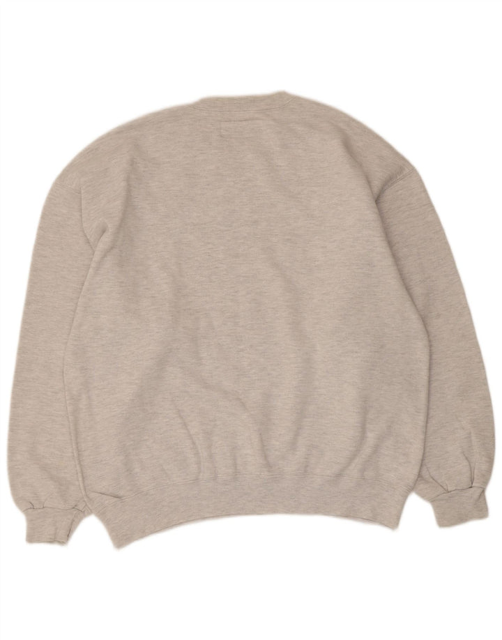 Ανδρικό γραφικό φούτερ Russell Athletic Jumper XL Γκρι βαμβακερό