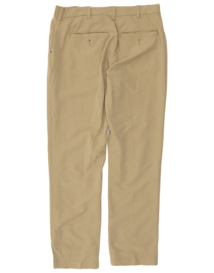 Lee Ανδρικό κωνικό ίσιο παντελόνι Chino W34 L32 Beige Polyester