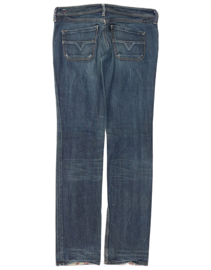 DIESEL Γυναικείο Lowky Straight Jeans W30 L34 Μπλε βαμβακερό